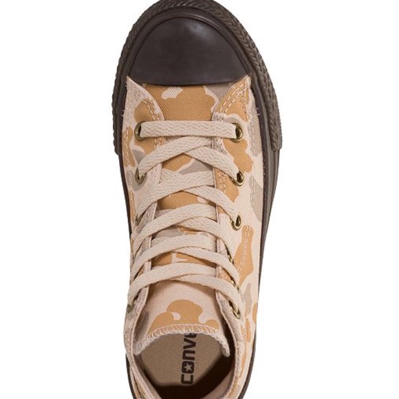 Boys Converse Chuck Taylor camo hi top sneakers - Picture 7 of 8
